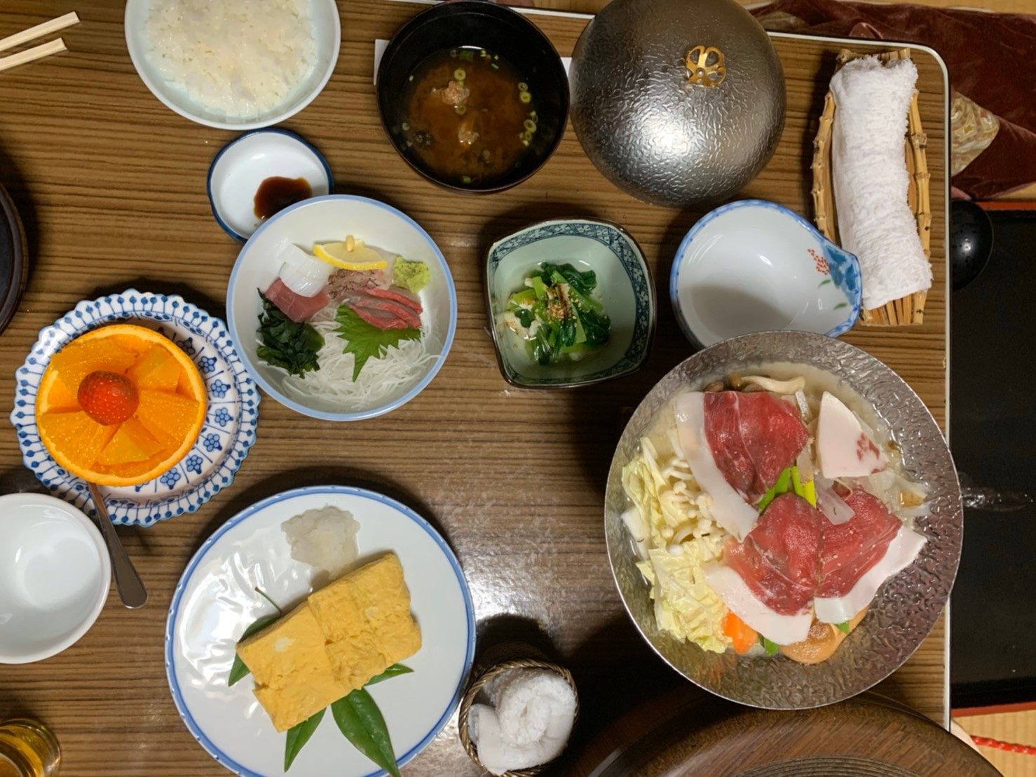 夕食